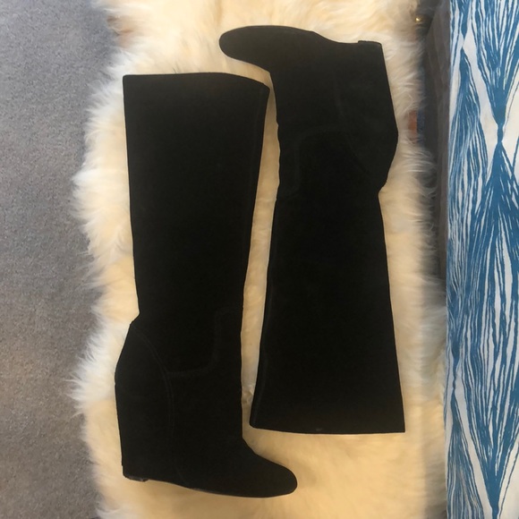 Aldo Lackie suede wedge boots - Picture 2 of 3